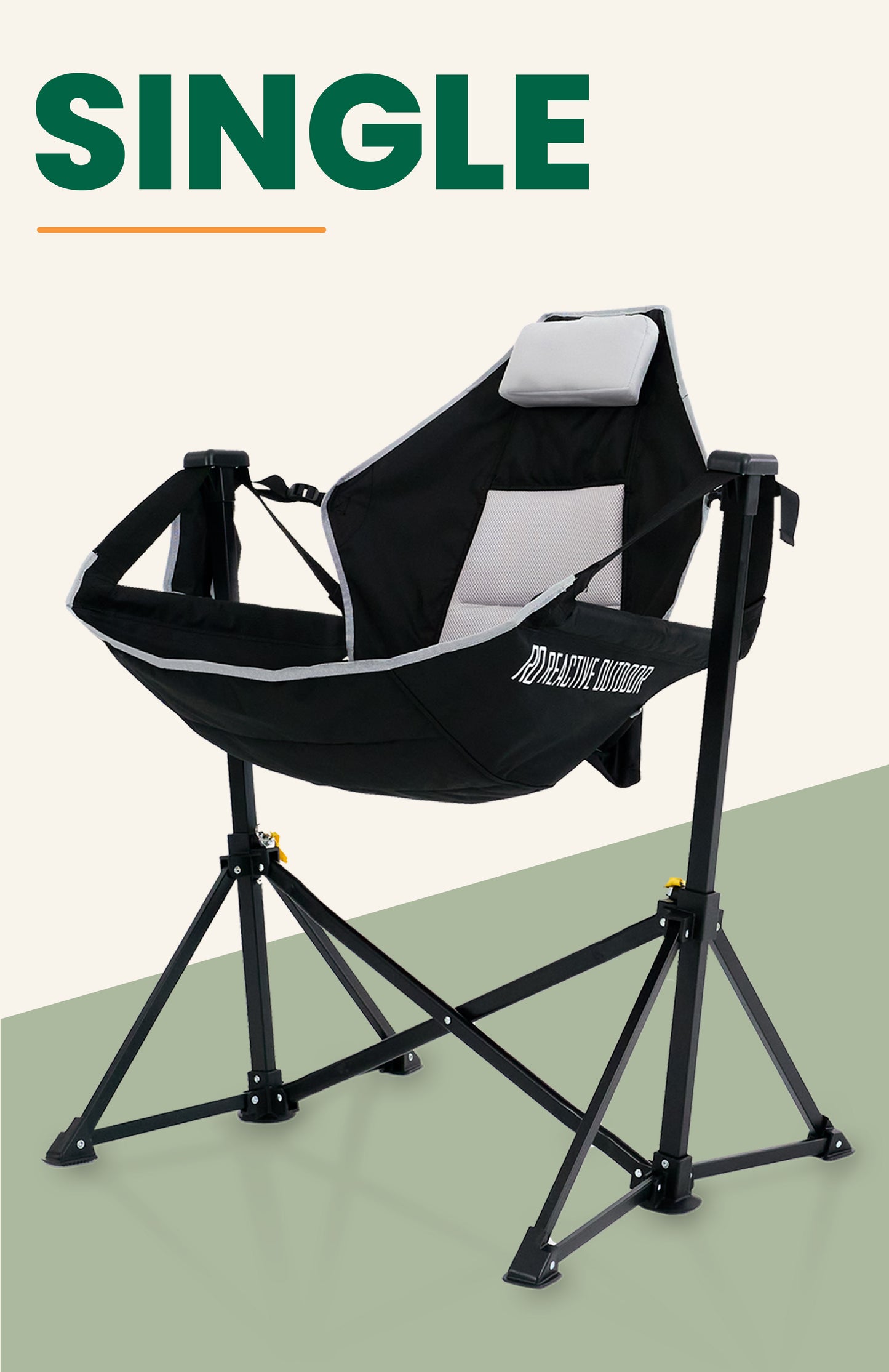 1x SwingBack (Single Hammock Chair).