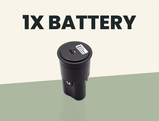 1 x 2-Step Cabin Tent Battery