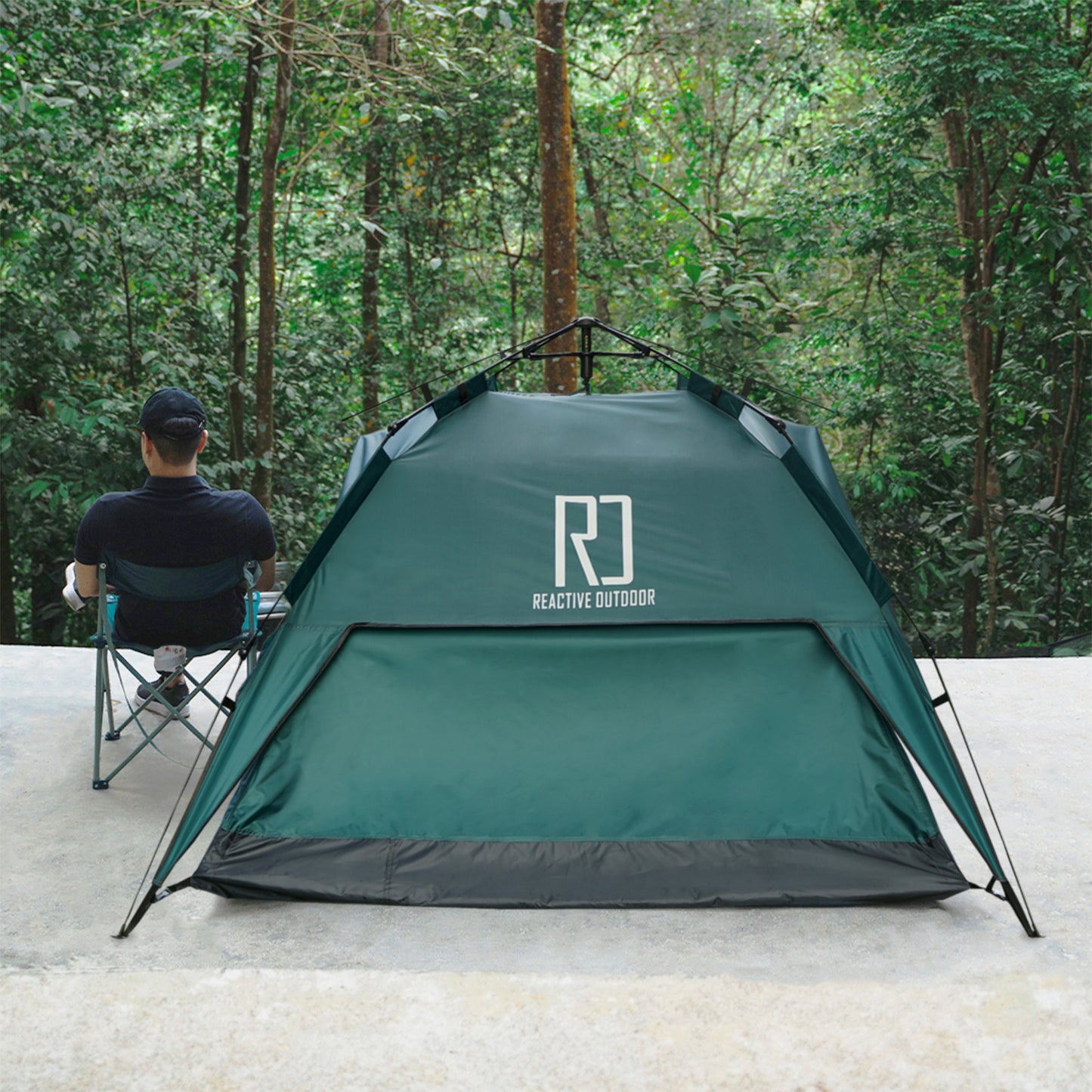 Small-Sized 3 Secs Tent + FREE Camping Tarp (For 1-2 Person, US)