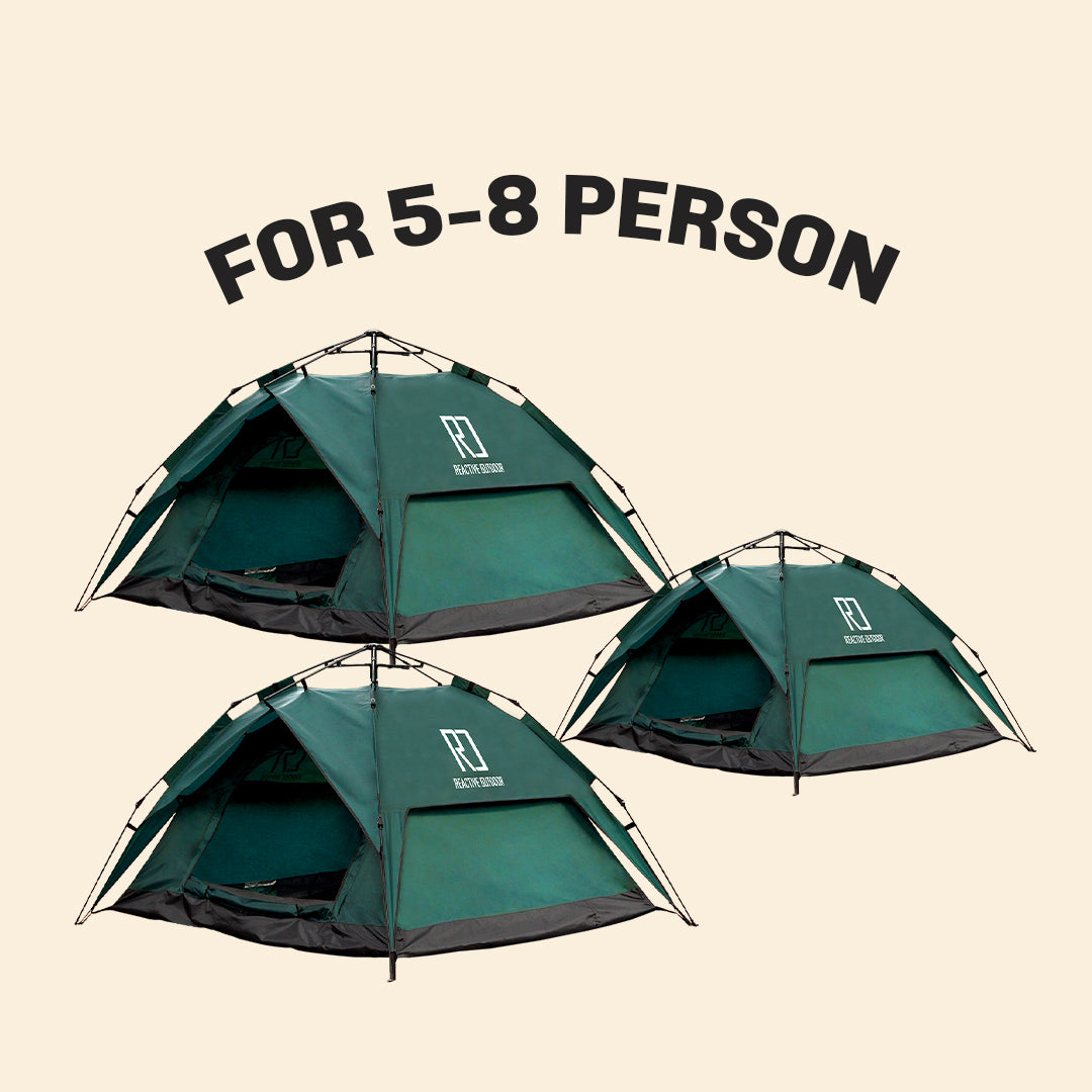 2 Large-Sized + 1 Small-Sized 3 Secs Tent (Gift Bundle, US)